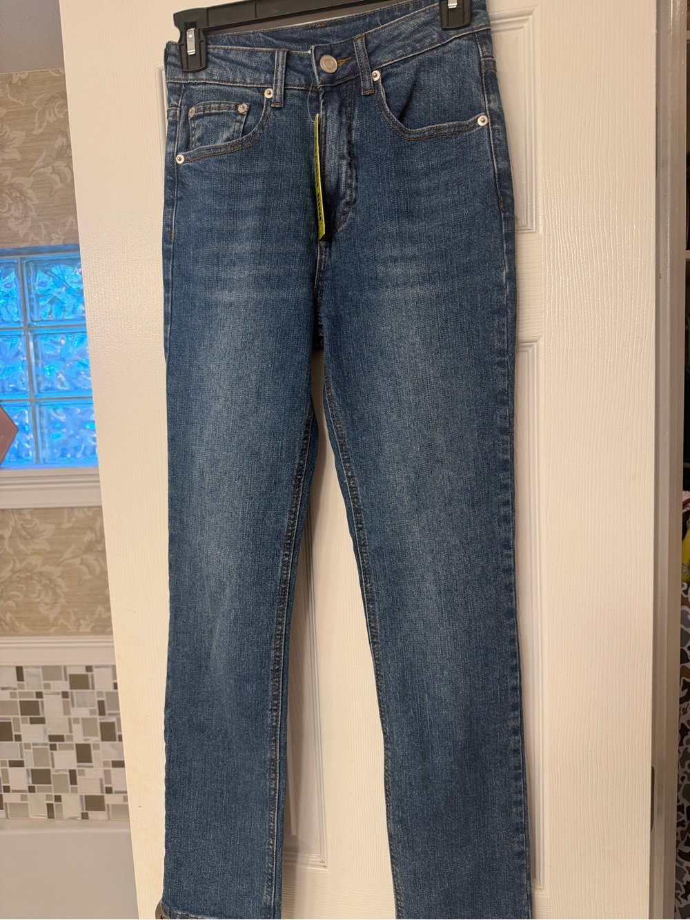 Gianni Bini Dark Blue Straight Leg Jeans